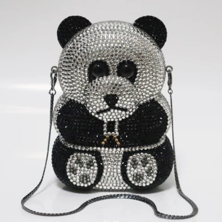 high end luxury pumpkin shape purse candy pattern crystal evening clutch handbag for wedding parties rhinestone bag (copy)