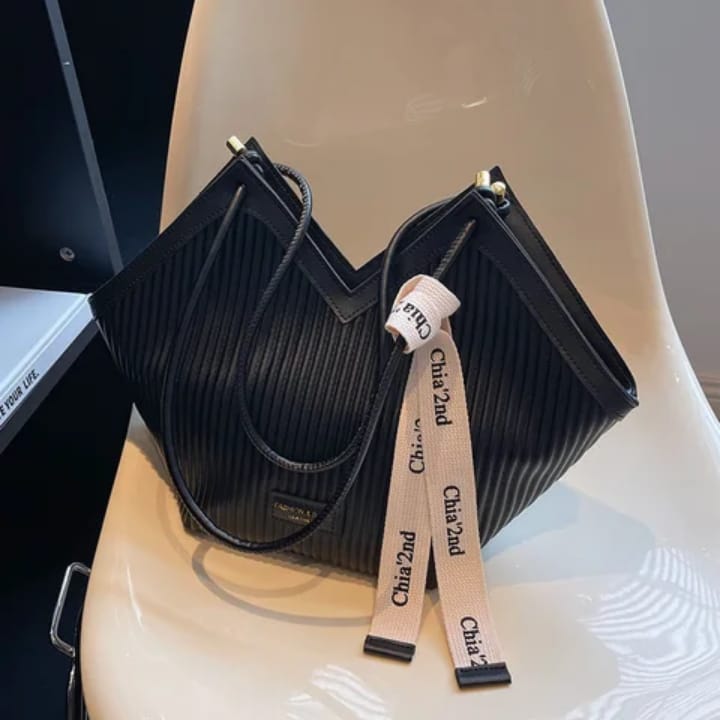 large capacity women's shoulder tote bag leather ladies bag fashion casual tote bags for women
